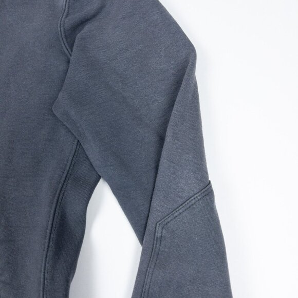 American Giant Sweatshirt Womens Small Full Zip Heavyweight Jacket Gray Made USA - Picture 9 of 14